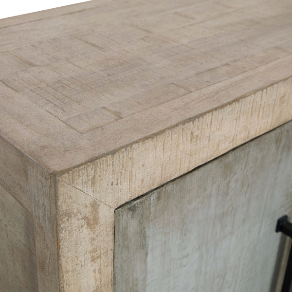 Home Fashion Merwin 4 Door Sideboard Light/Medium Warm