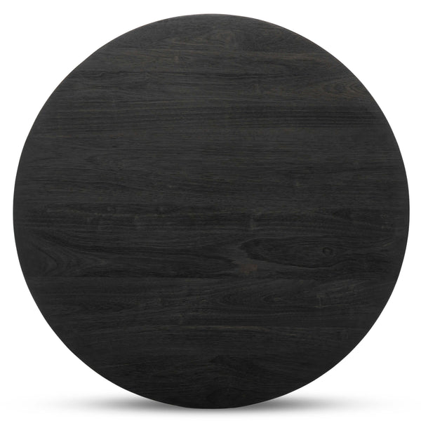 Home Fashion Mesa 38" Round Coffee Table Ebony By Four Hands