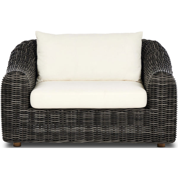 Home Fashion Messina Outdoor Chair Chunky Charcoal By Four Hands