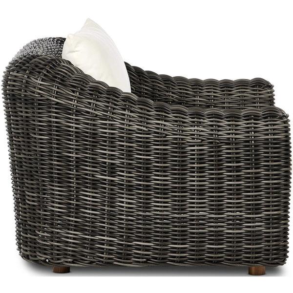 Home Fashion Messina Outdoor Chair Chunky Charcoal By Four Hands