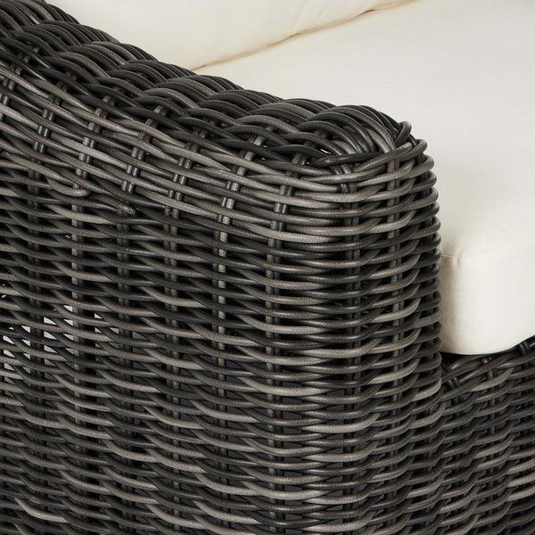 Home Fashion Messina Outdoor Chair Chunky Charcoal By Four Hands