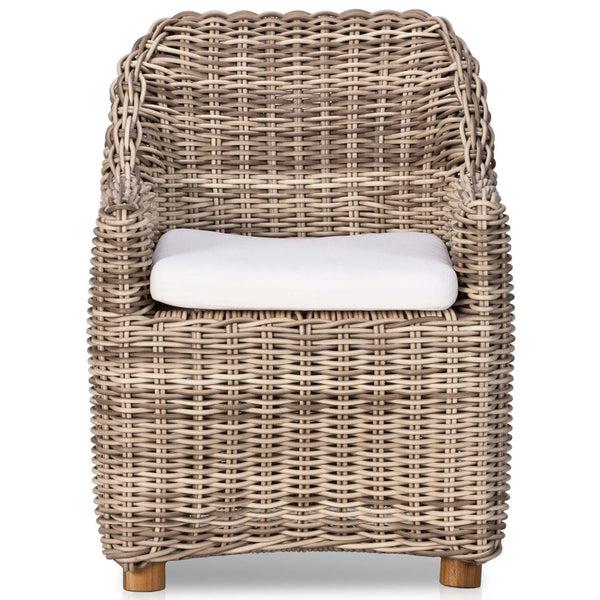 Home Fashion Messina Outdoor Dining Arm Chair Sand By Four Hands