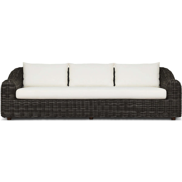 home fashion Messina Outdoor Sofa Chunky Charcoal by Four Hands