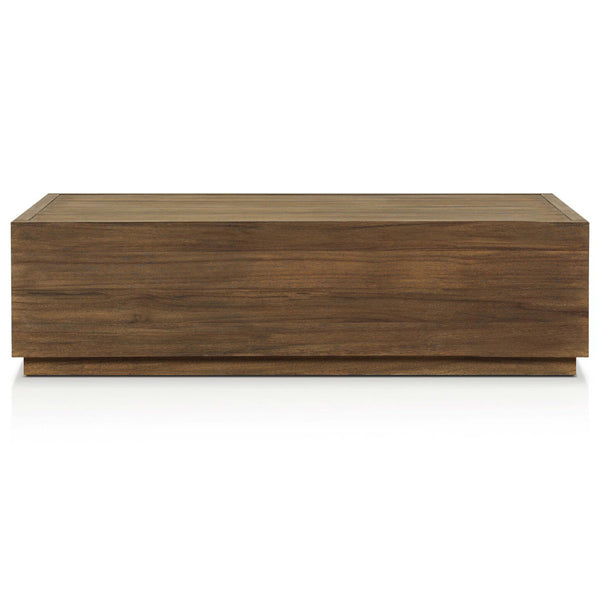 Home Fashion Messo Outdoor Coffee Table Toasted Brown By Four Hands