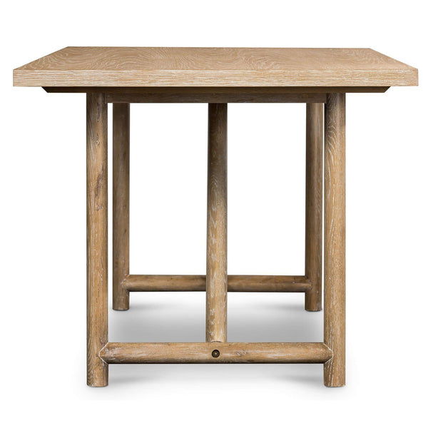 Home Fashion Mika 84" Rectangular Dining Table Whitewashed By Four Hands