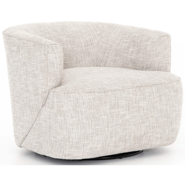 home fashion Mila Swivel Chair Brazos Dove by Four Hands