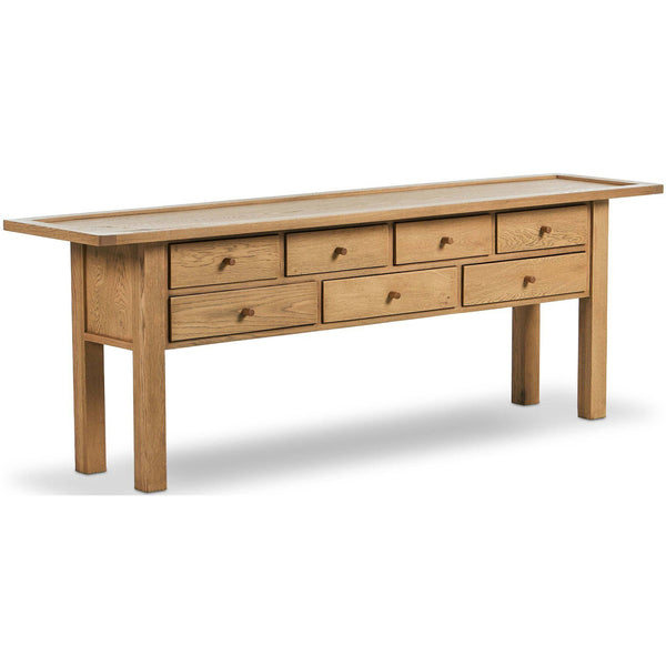 home fashion Millbrook Console Table Natural Light Oak by Four Hands