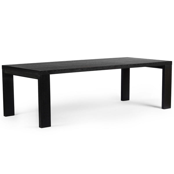 home fashion Millie Dining Table Drifted Matte Black by Four Hands
