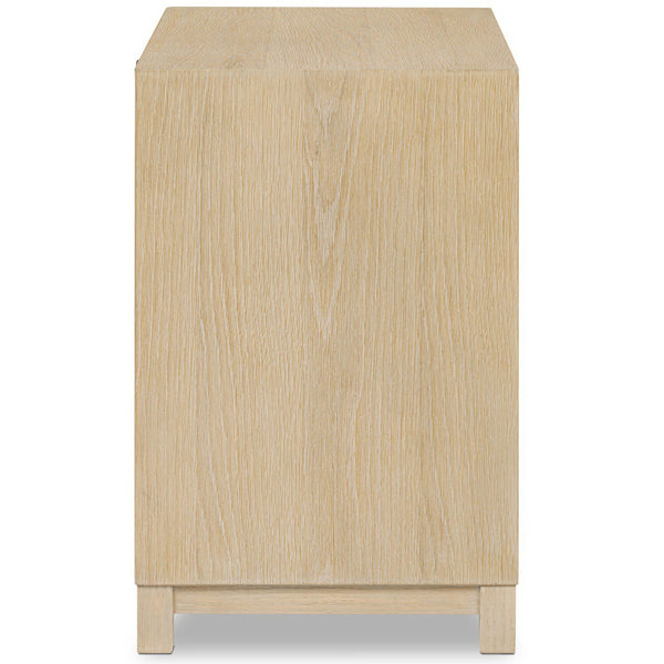 Home Fashion Millie Nightstand Light Bleach Oak By Four Hands