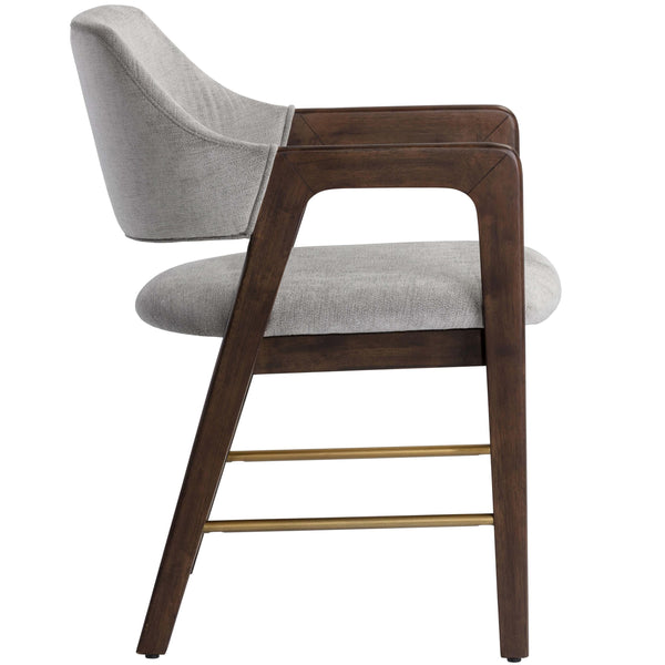 Home Fashion Milton Arm Chair Polo Club Stone Set Of 2