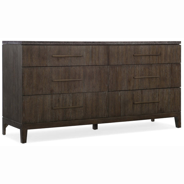 home fashion Miramar Aventura Raphael Six Drawer Dresser
