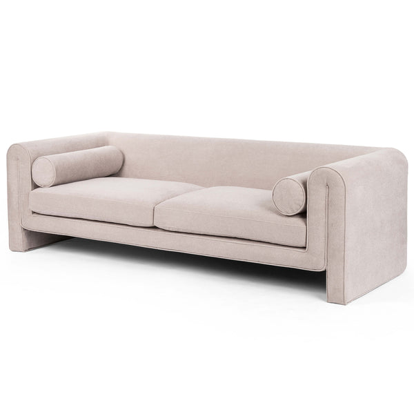 Home Fashion Mitchell 95" Sofa Piermont Nickel By Four Hands