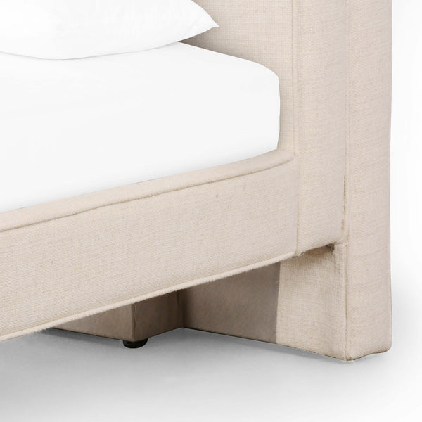 Home Fashion Mitchell Bed Thames Cream By Four Hands