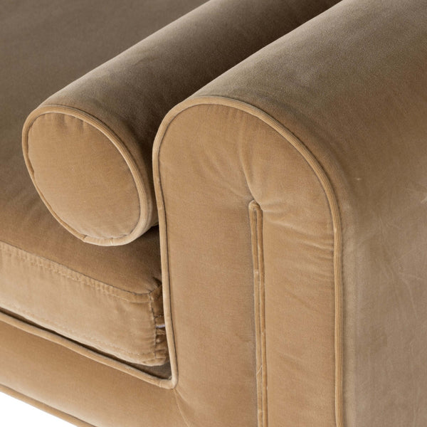 Home Fashion Mitchell Bench Surrey Camel By Four Hands