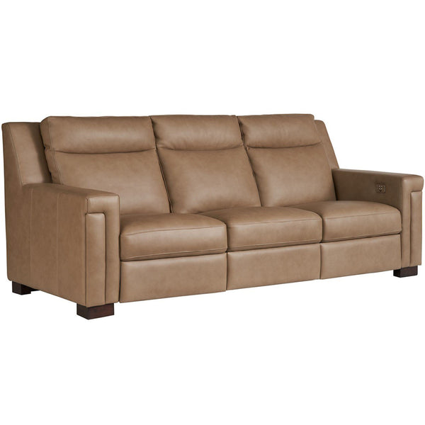 Home Fashion Mixon Leather Power Motion Sofa Caruso Falvo