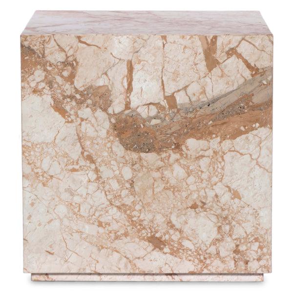 Home Fashion Modern Marble End Table Desert Taupe By Four Hands