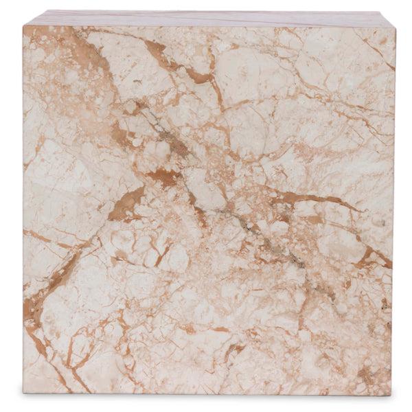 Home Fashion Modern Marble End Table Desert Taupe By Four Hands