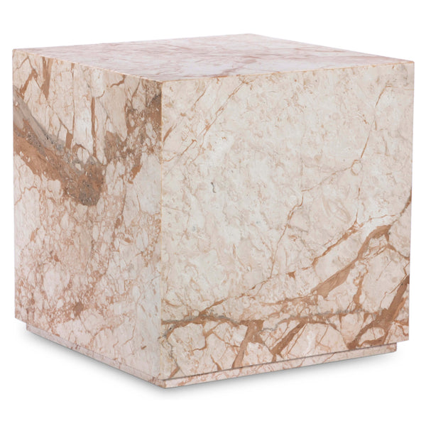 home fashion Modern Marble End Table Desert Taupe by Four Hands