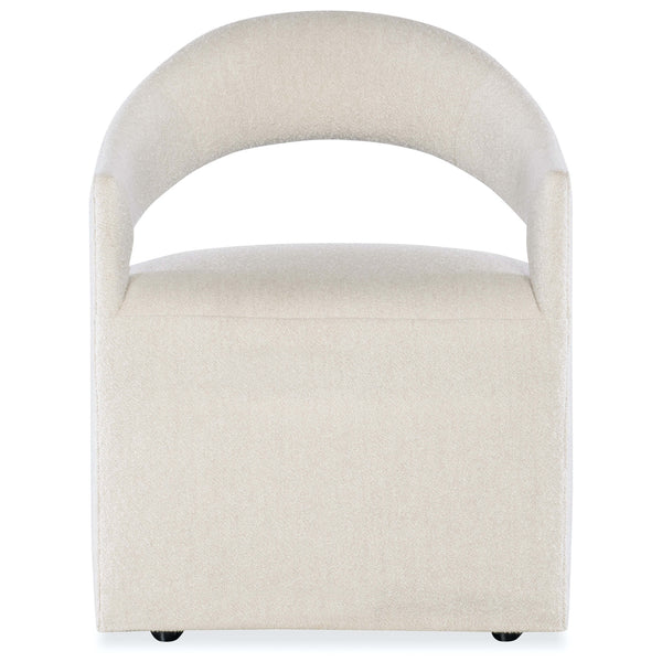 Home Fashion Modern Mood Upholstered Arm Chair Inverness Natural