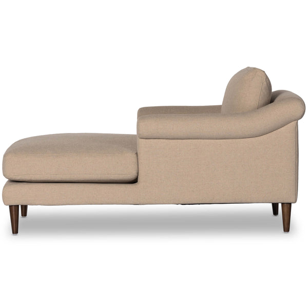 Home Fashion Mollie Chaise Antwerp Taupe By Four Hands
