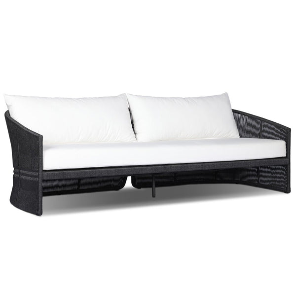 Home Fashion Mondira 97" Outdoor Sofa Arashi Salt By Four Hands