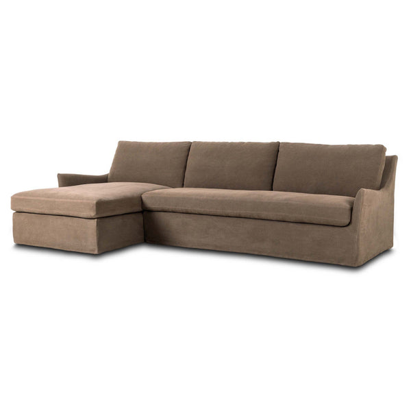 home fashion Monette 2 Piece Sectional Broadway Coffee by Four Hands