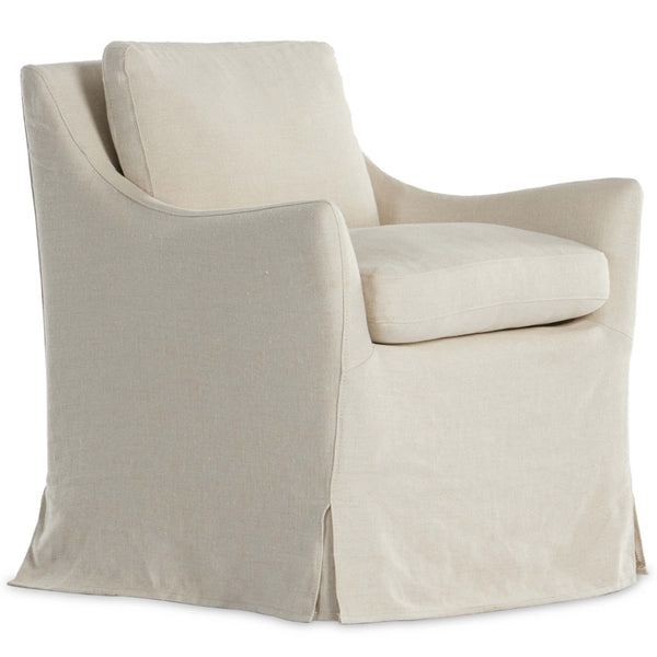 home fashion Monette Slipcover Dining Chair Brussels Natural Set of 2 by Four Hands