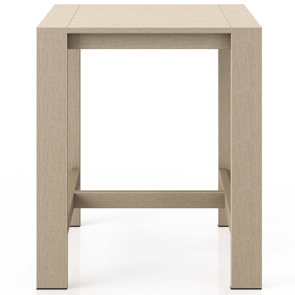 Home Fashion Monterey Outdoor Bar Table Washed Brown By Four Hands