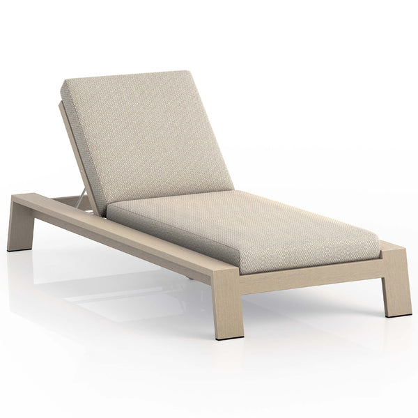 home fashion Monterey Outdoor Chaise Faye Sand/Washed Brown by Four Hands
