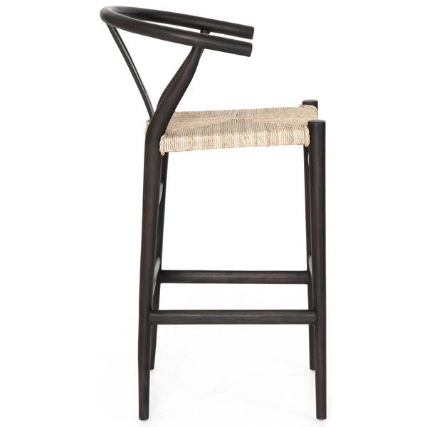 Home Fashion Muestra Bar & Counter Stool Black By Four Hands