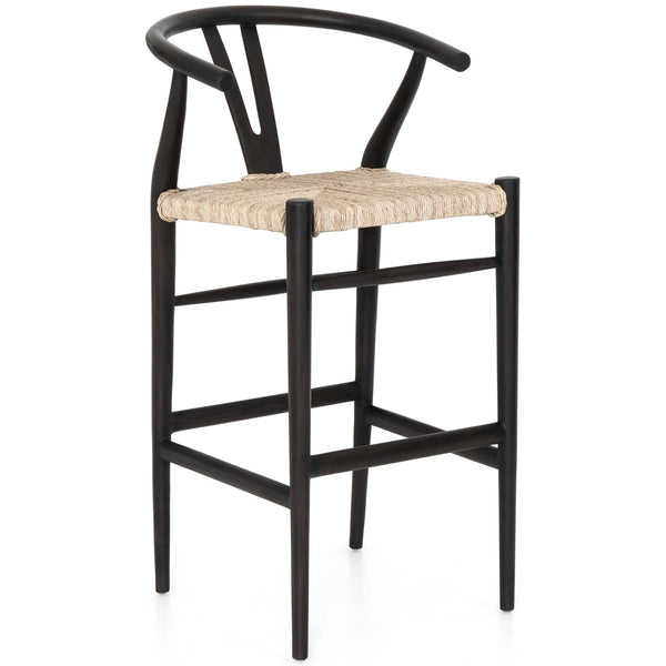 home fashion Muestra Bar & Counter Stool Black by Four Hands