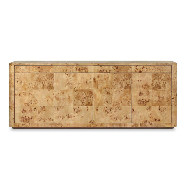 Home Fashion Mullins Sideboard Natural Mappa Burl By Four Hands