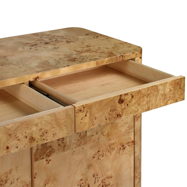 Home Fashion Mullins Sideboard Natural Mappa Burl By Four Hands