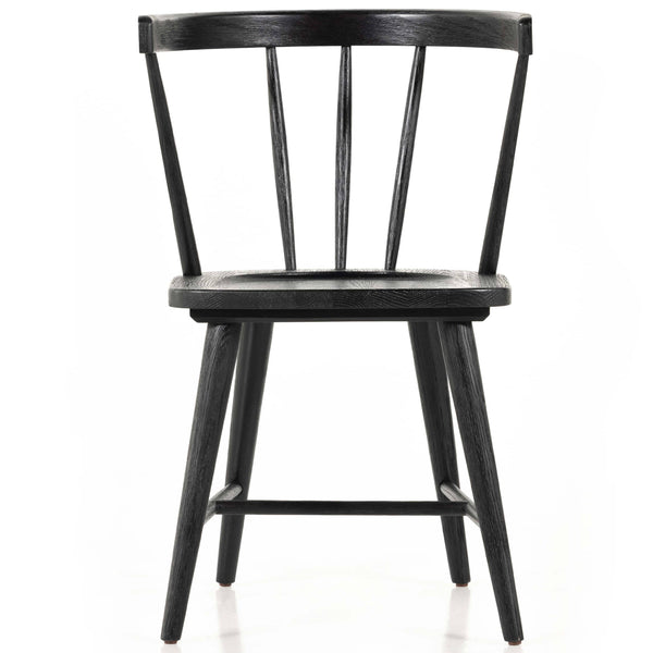 Home Fashion Naples Dining Chair Black Oak Set Of 2 By Four Hands
