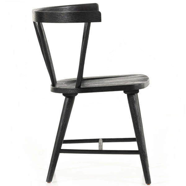 Home Fashion Naples Dining Chair Black Oak Set Of 2 By Four Hands