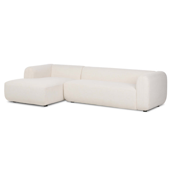 home fashion Nara 2-Piece Sectional Nomad Snow by Four Hands