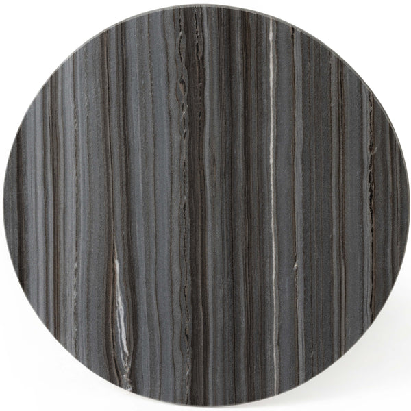 Home Fashion Neda End Table Ebony Marble By Four Hands