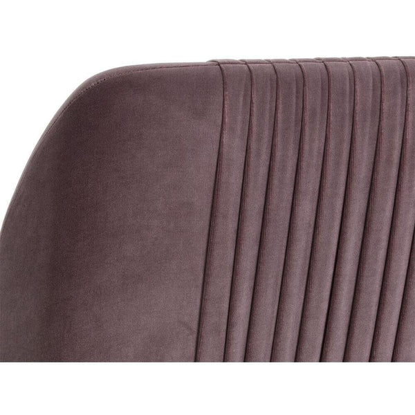 Home Fashion Nevin Dining Chair Blush Purple Set Of 2