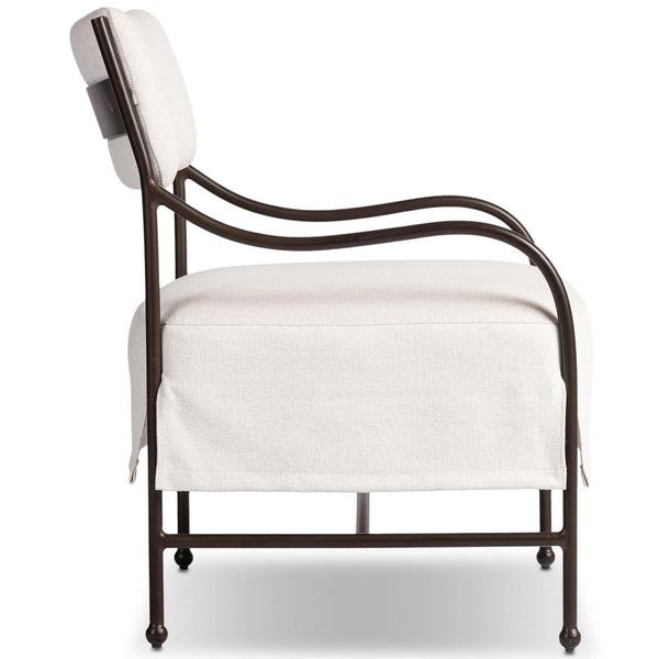 Home Fashion Nevin Outdoor Chair Alessi Linen By Amber Lewis X Four Hands