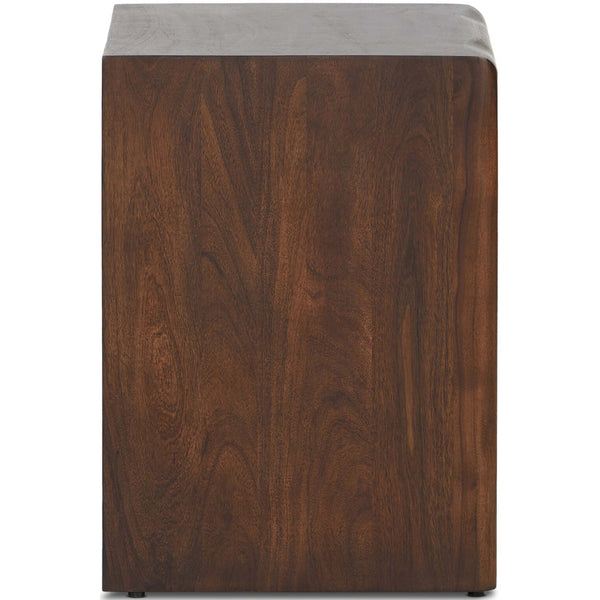 Home Fashion Nigel Nightstand Rustic Brown By Four Hands