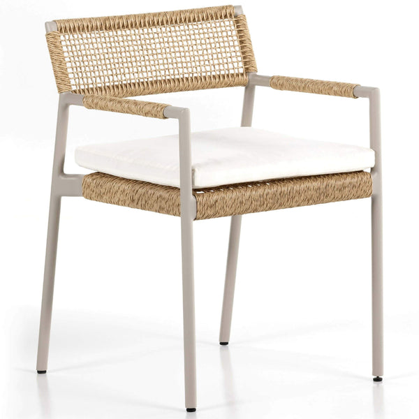 home fashion Niles Outdoor Dining Arm Chair Natural by Four Hands