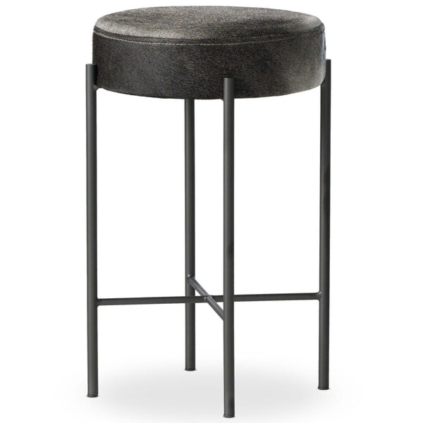 home fashion Nocona Bar & Counter Stool Black/White Speckled Hide by Four Hands