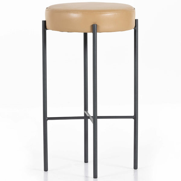 home fashion Nocona Leather Counter Stool Tan Leather by Four Hands