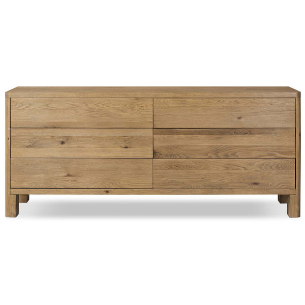 Home Fashion Noeline 6-Drawer Dresser Natural By Four Hands