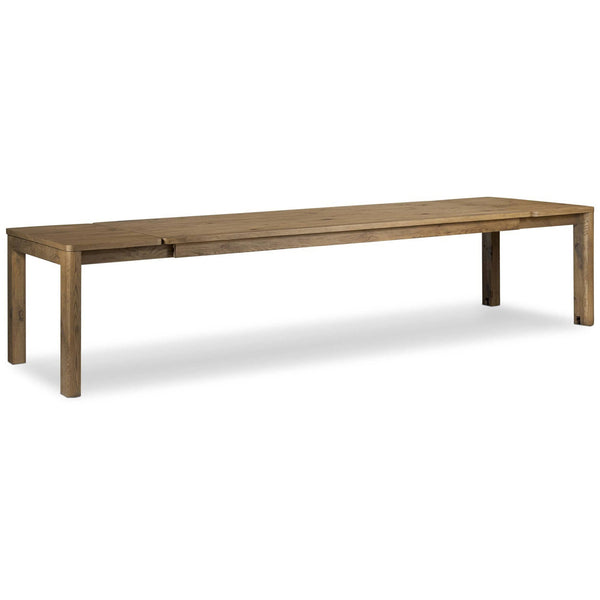 Home Fashion Noeline Double Extension Dining Table Resawn Worn Oak By Four Hands