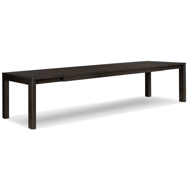 Home Fashion Noeline Double Extension Dining Table Smoked Black Oak By Four Hands