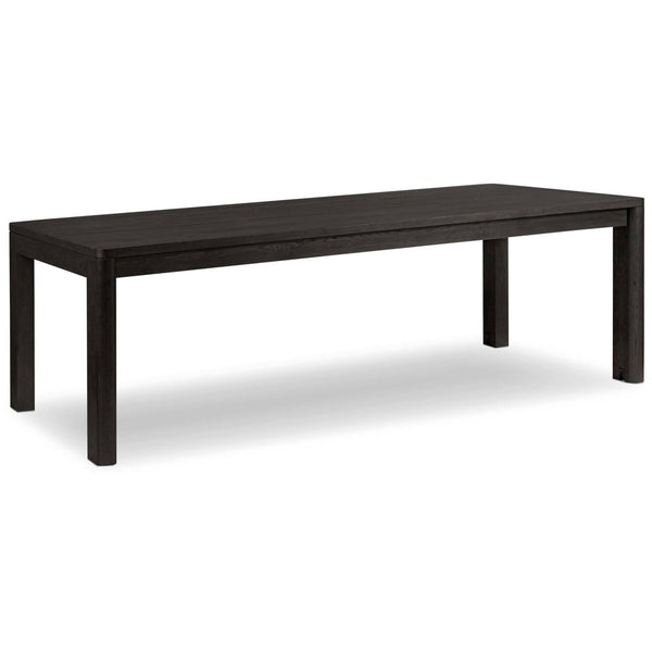 home fashion Noeline Double Extension Dining Table Smoked Black Oak by Four Hands