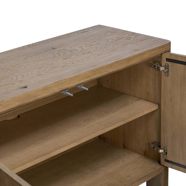 Home Fashion Noeline Sideboard Resawn Worn Oak By Four Hands