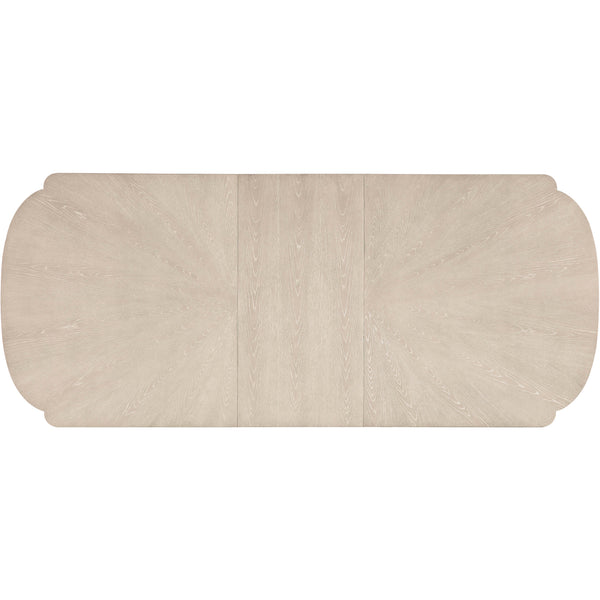 Home Fashion Nouveau Chic Rectangular Dining Table W/Leaf