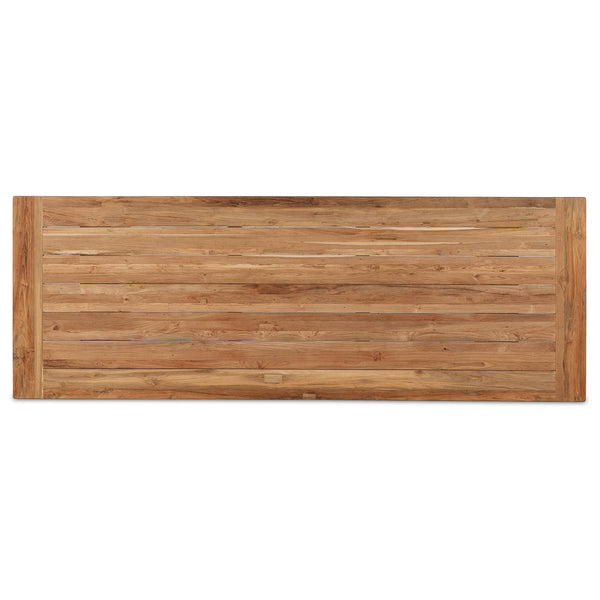 Home Fashion Novell Outdoor Dining Table Natural By Four Hands